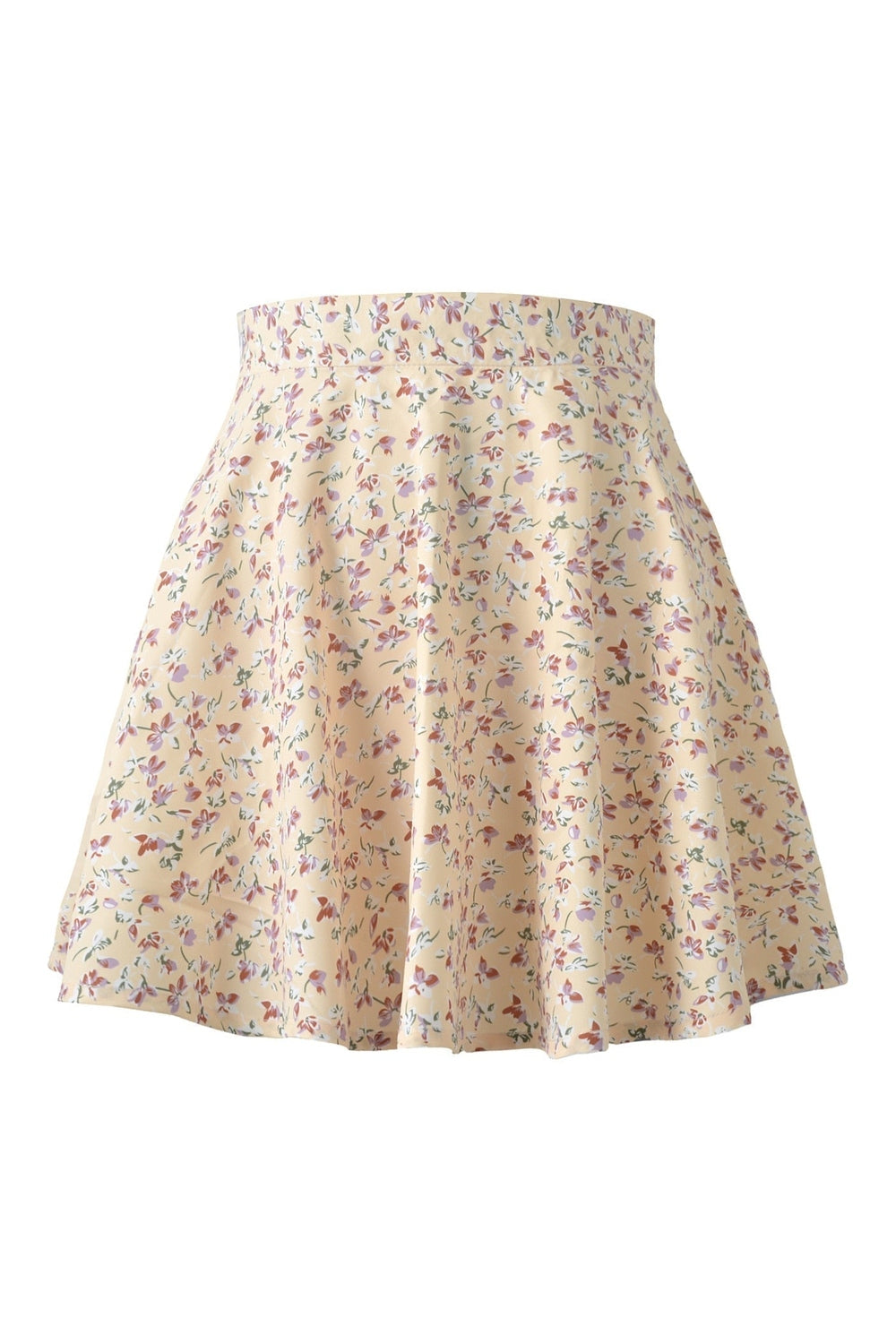 Y2k 90s Summer Floral Print Skirt