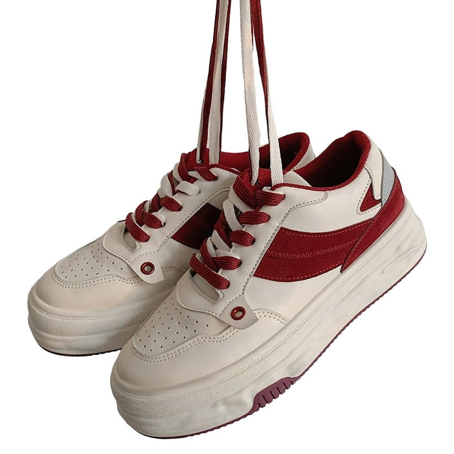 Y2k 90s White Sneakers