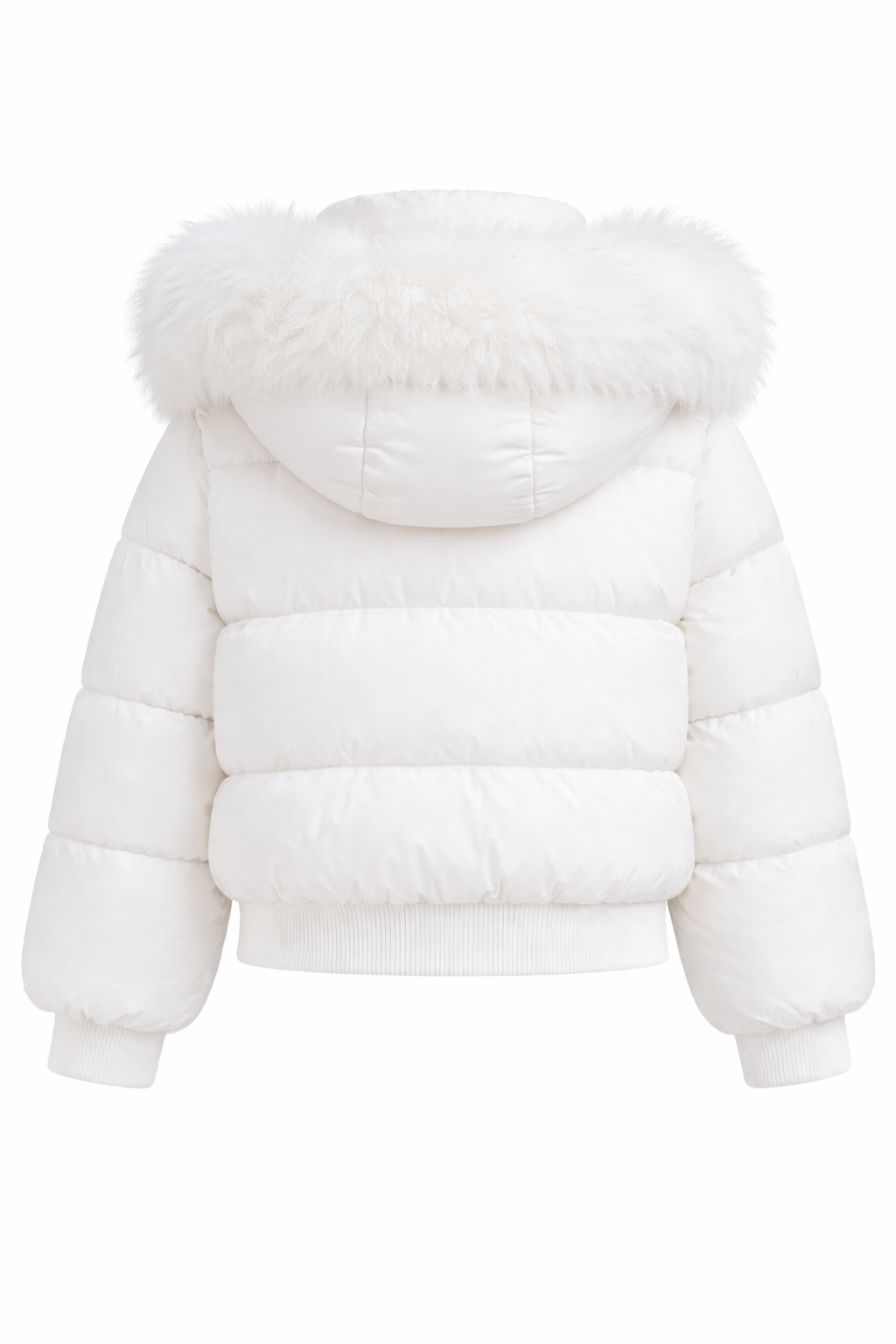 Arctic Angel White Puff Jacket