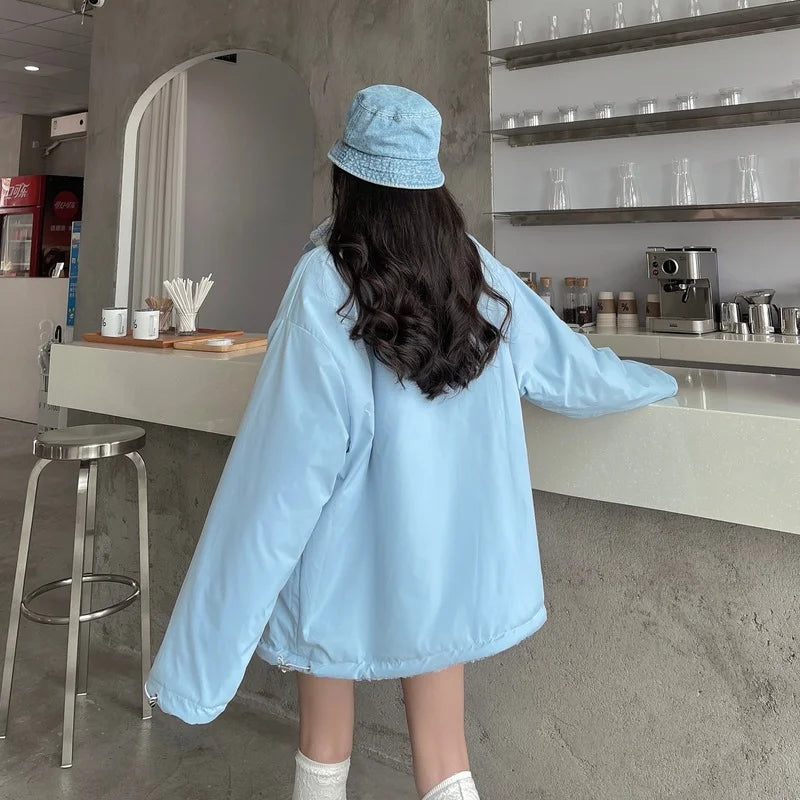 Frosty Check Sherpa Jacket