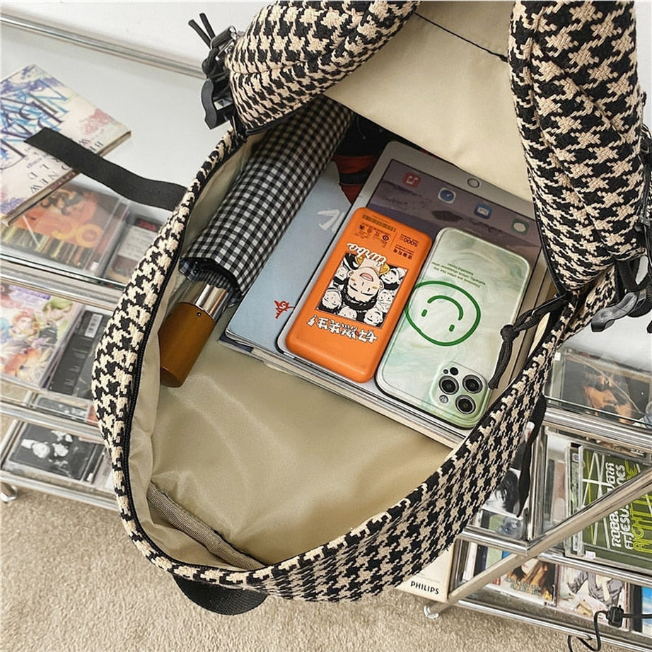 Y2k Luxury Fashion Knit Backpack