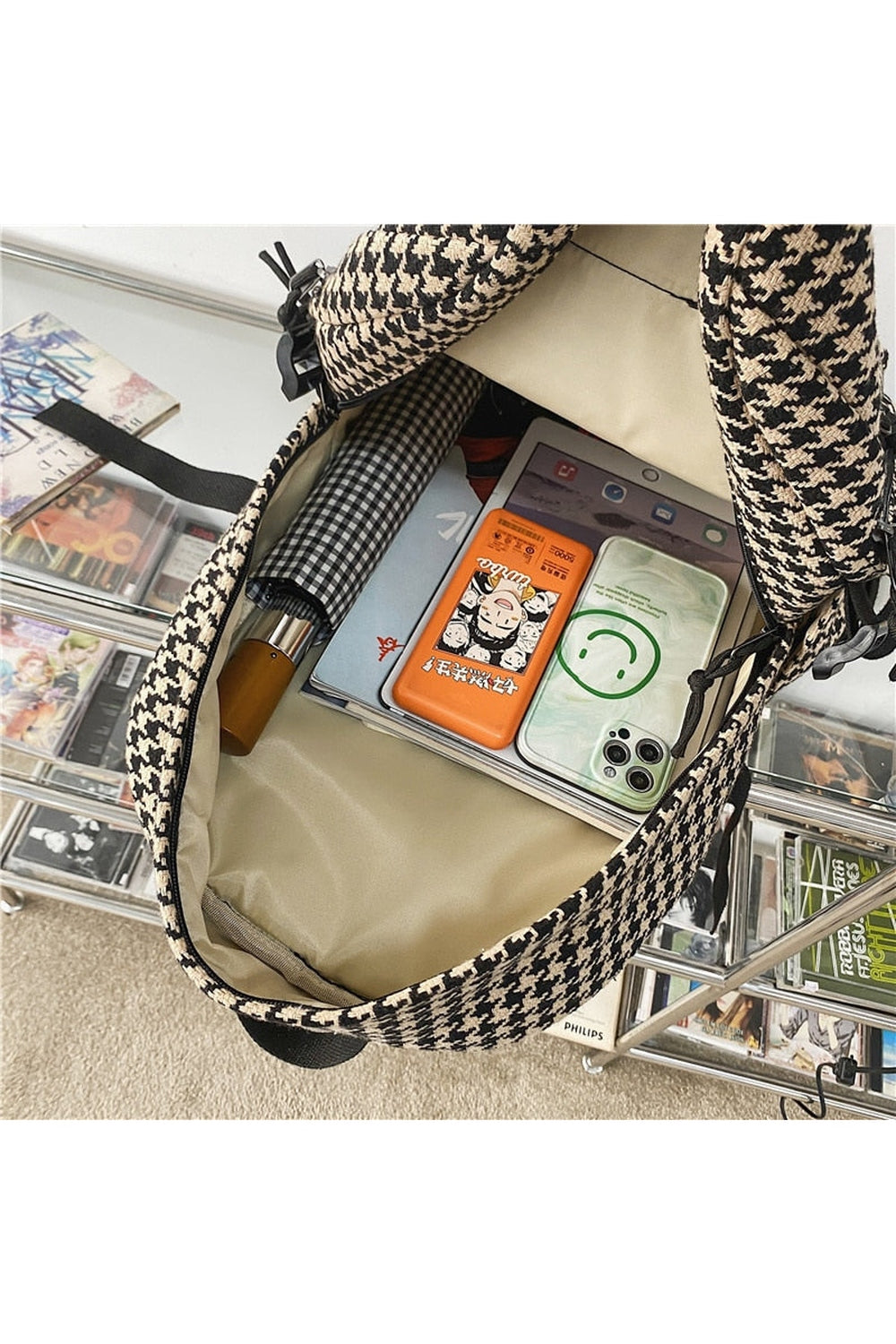 Y2k Luxury Fashion Knit Backpack