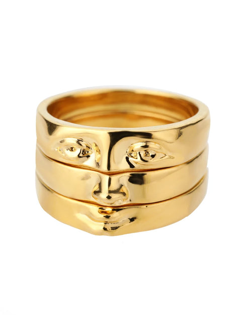 Surreal Vision Stacked Ring