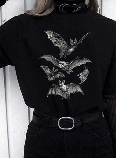 Nattlig flygning överdimensionerad t-shirt