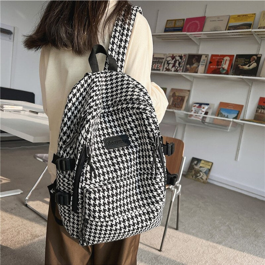 Y2k Luxury Fashion Knit Backpack