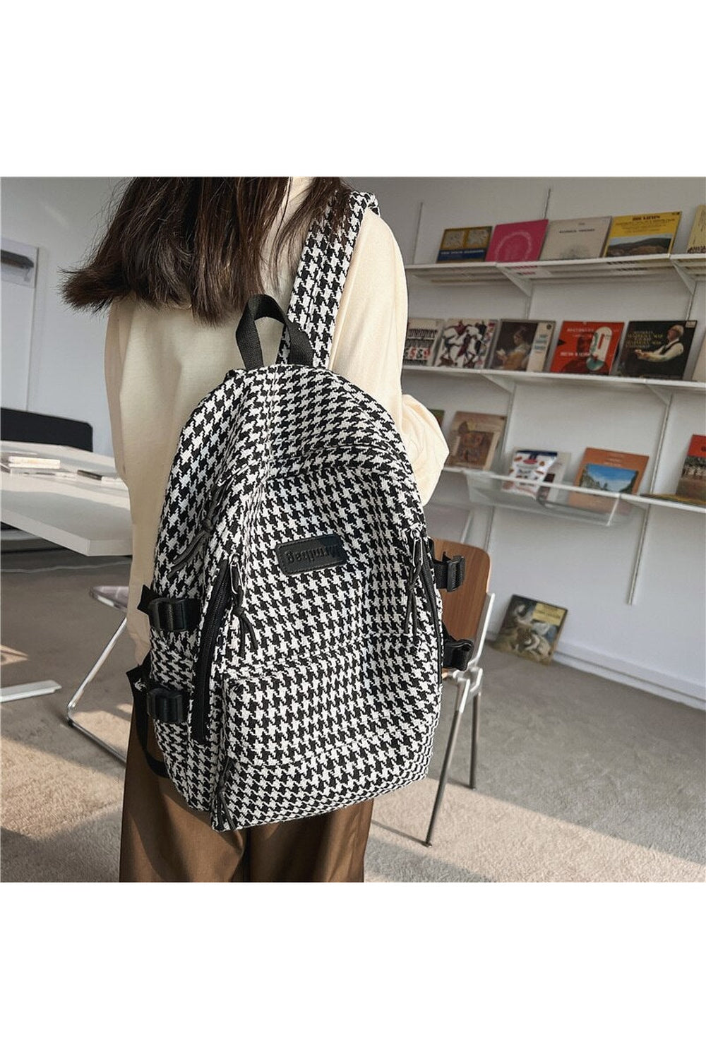 Y2k Luxury Fashion Knit Backpack