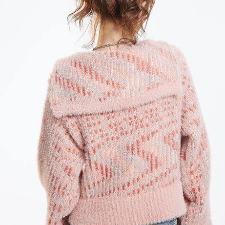 Peachy Blush Coquette Cardigan
