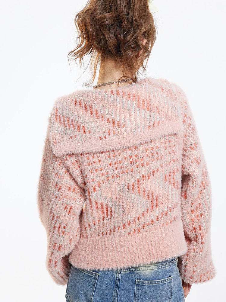 Peachy Blush Coquette Cardigan