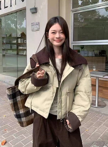 Mocha Chill Zip-Up Jacket