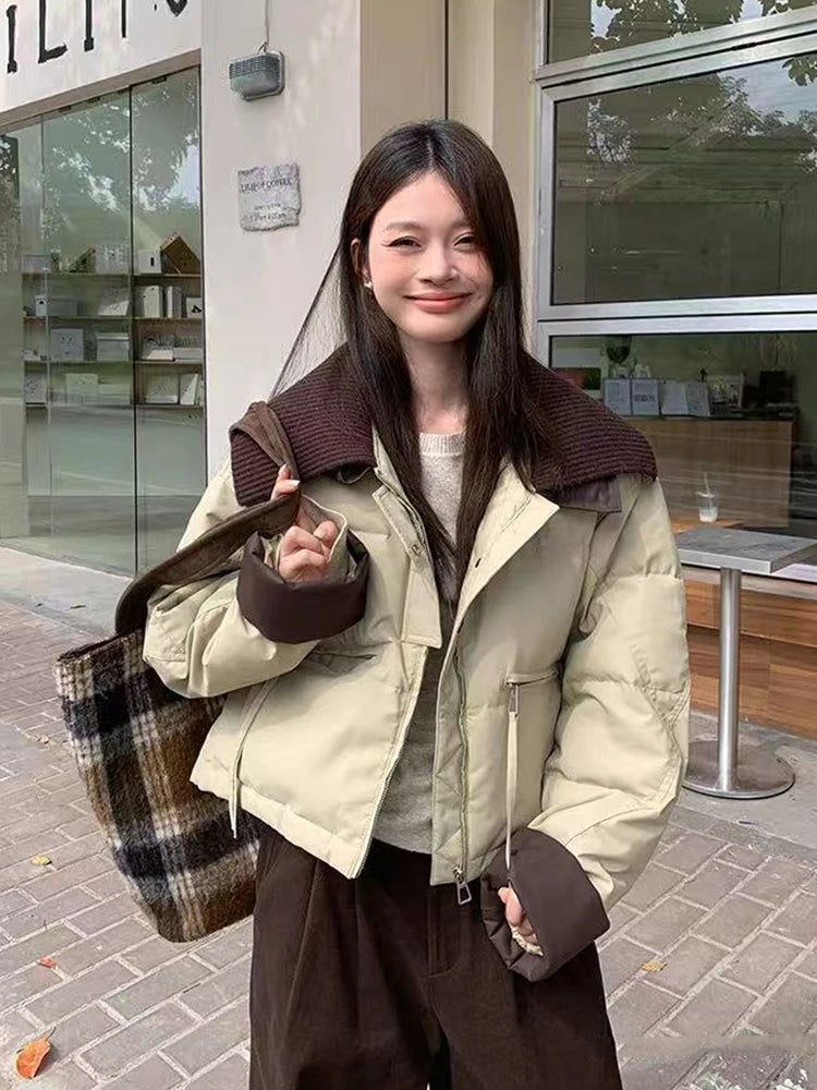 Mocha Chill Zip-Up Jacket