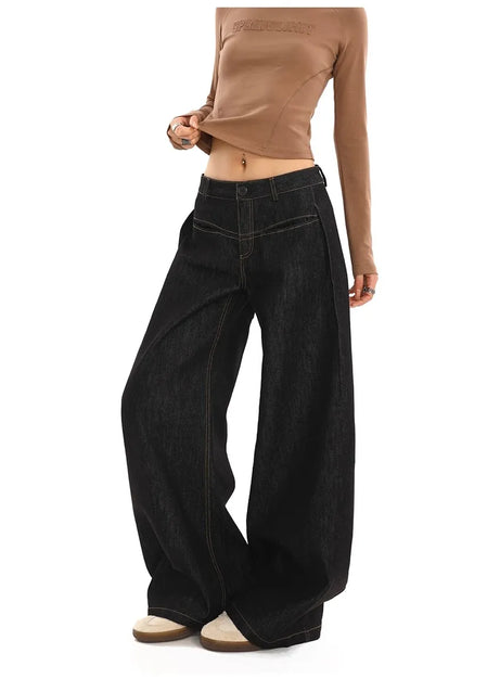 Y2K Streetwear Oversized Denim Pants
