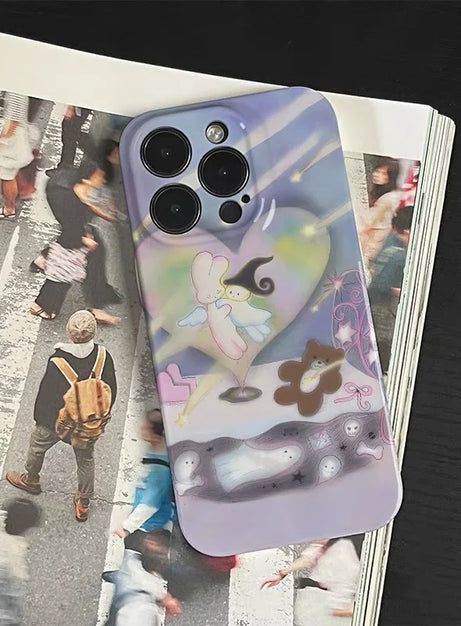 Dreamland Ghost Bear iPhone Case