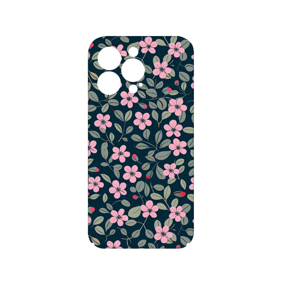 Pink Floral Pattern iPhone Case