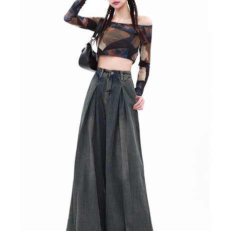 Ultra Wide-Leg Baggy Jeans