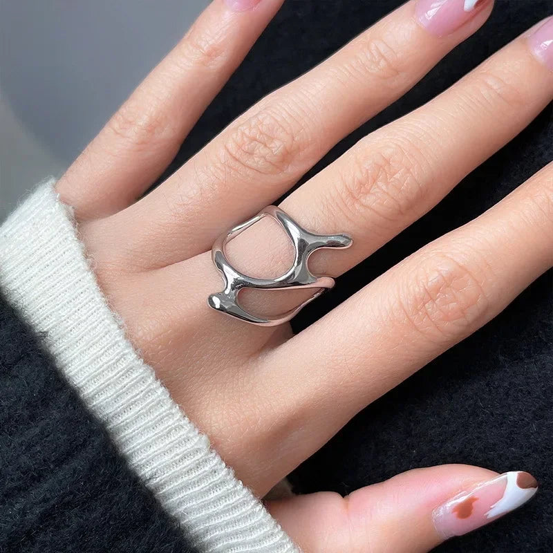 Liquid Metal Open Ring