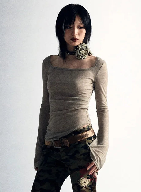 Twilight Thorns Embroidered Top