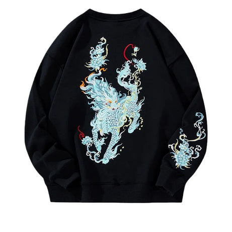Mythic Beast Embroidered Hoodie
