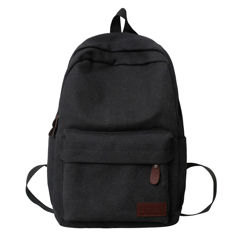 Classic Sand Canvas Backpack