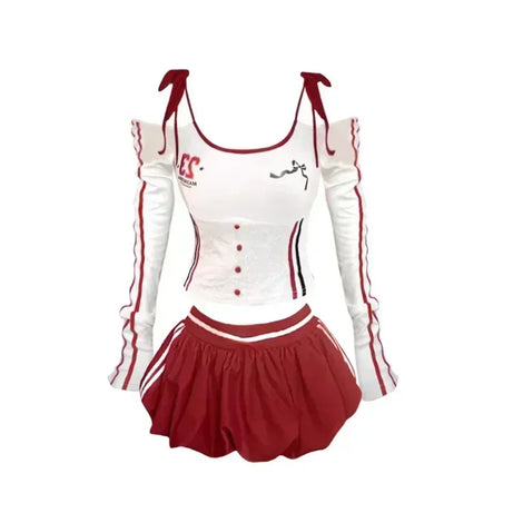 Y2k Hot Girls Outfits 2 Piece Set