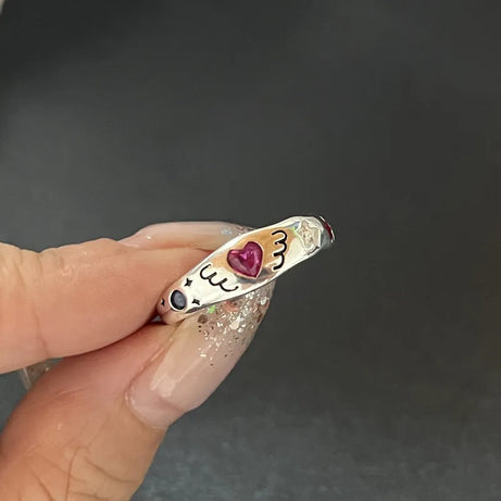 Mystic Aura Gothic Rings