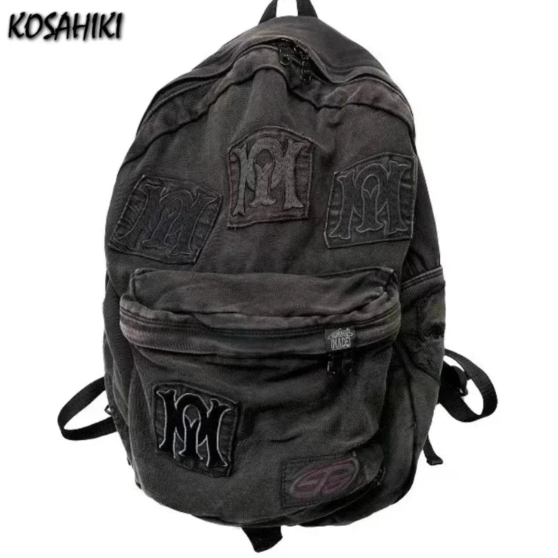 Shadow Patch Grunge Backpack