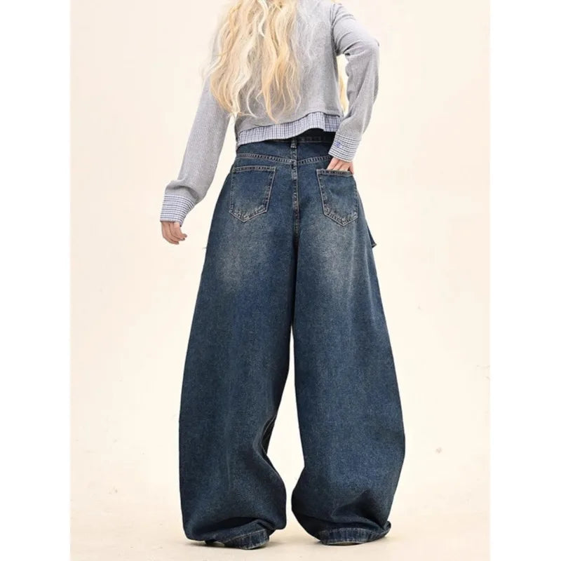 Plaid Clash Statement Jeans