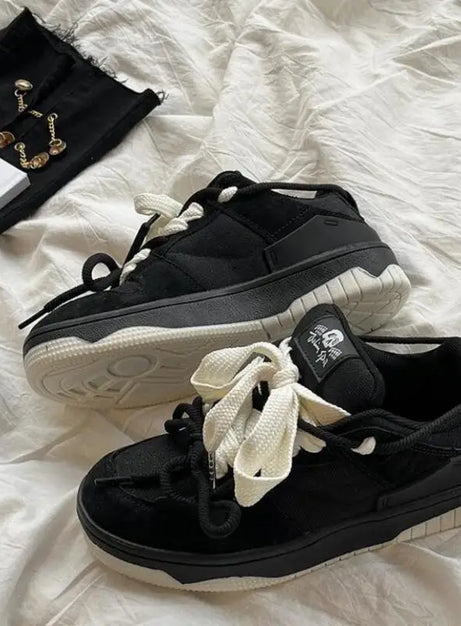 Dualcore Lace-Up Chunky Sneakers