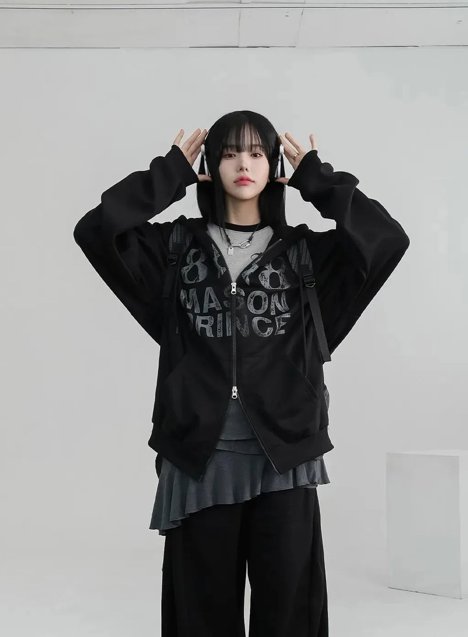 Midnight Print Core Hoodie