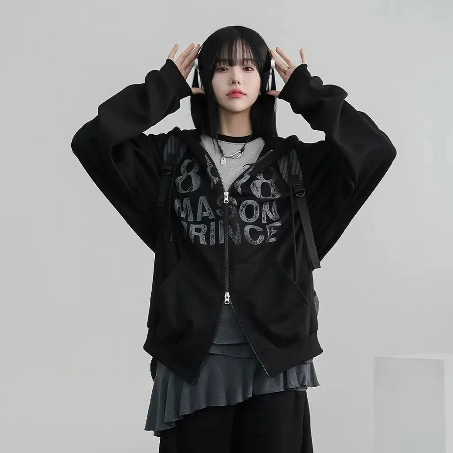 Midnight Print Core Hoodie