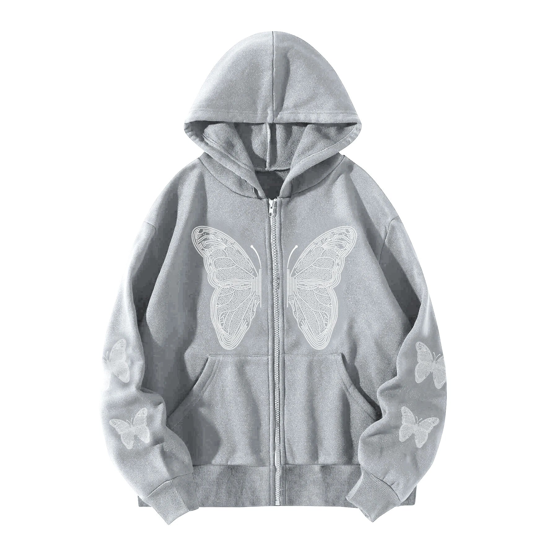 Shadow Flutter Butterfly Hoodie