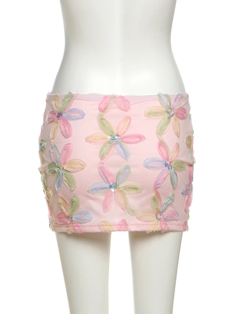 Dreamcore Blossom Skirt