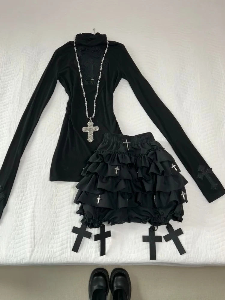 Gothic Cathedral Ruffle Set