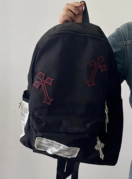 Crimson Cross Gothic Rucksack