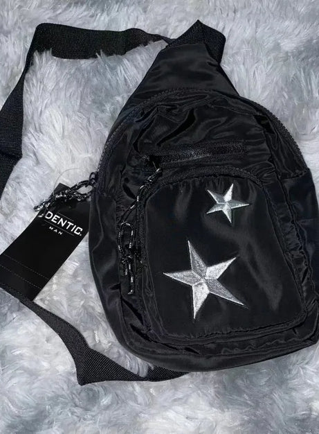 Midnight Star Schultertasche aus Nylon