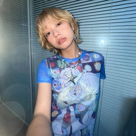 Cosmic Vision Sheer T-Shirt