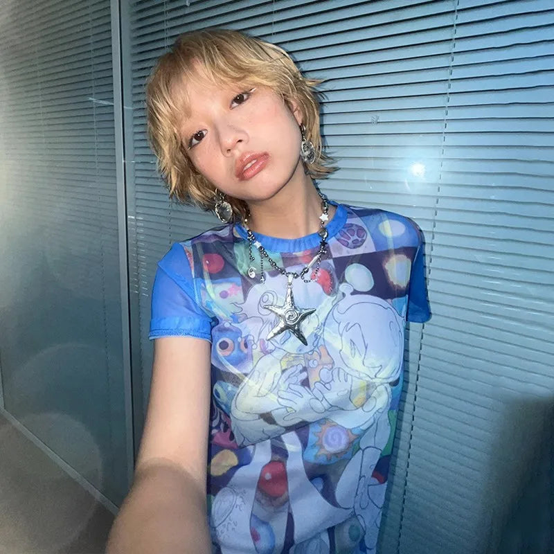 Cosmic Vision Sheer T-Shirt