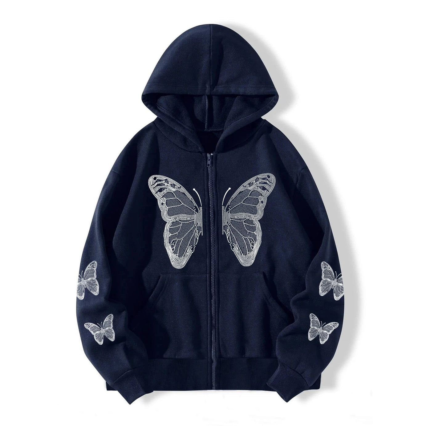 Shadow Flutter Butterfly Hoodie