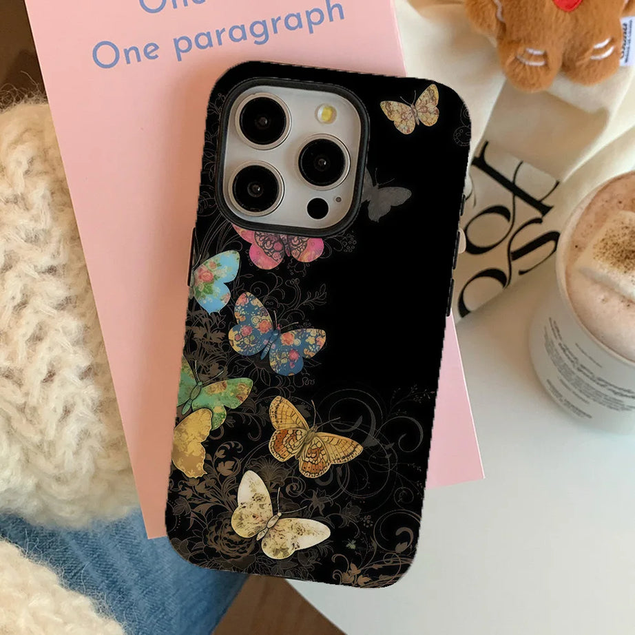 Vintage Butterfly iPhone Case