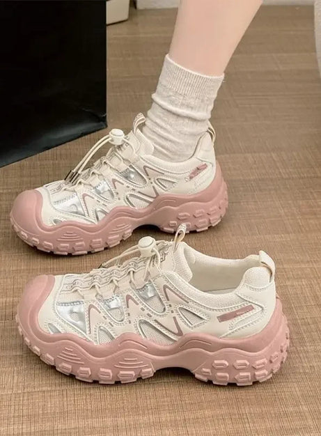 Monochrome Terrain Grip Sneakers