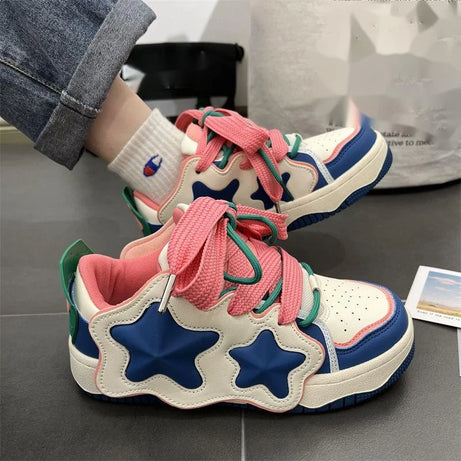Cosmic Glow Star Sneakers