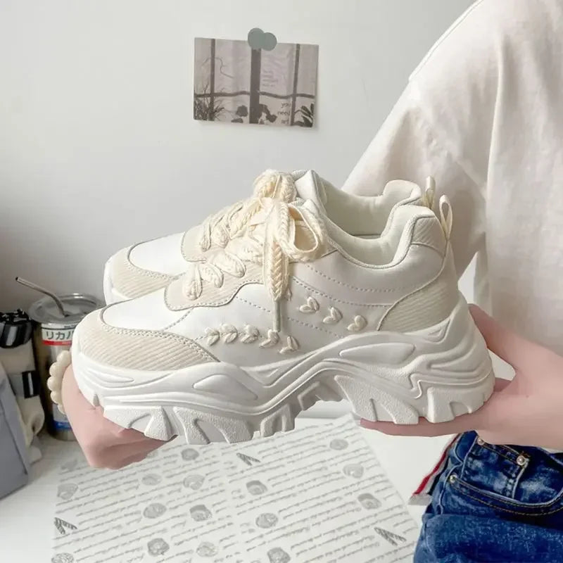 Vanilla Cloud Chunky Sneakers