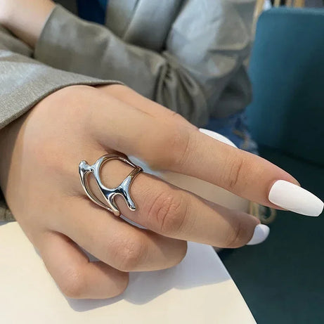 Liquid Metal Open Ring