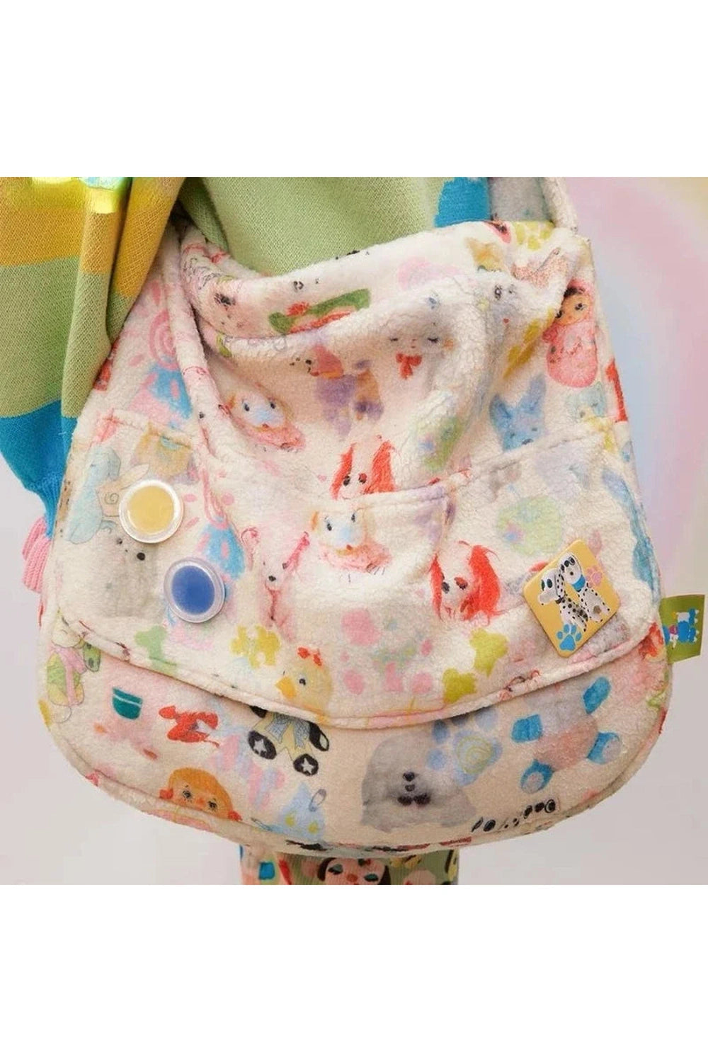 Y2k Whimsical Wonderland Plush Bag