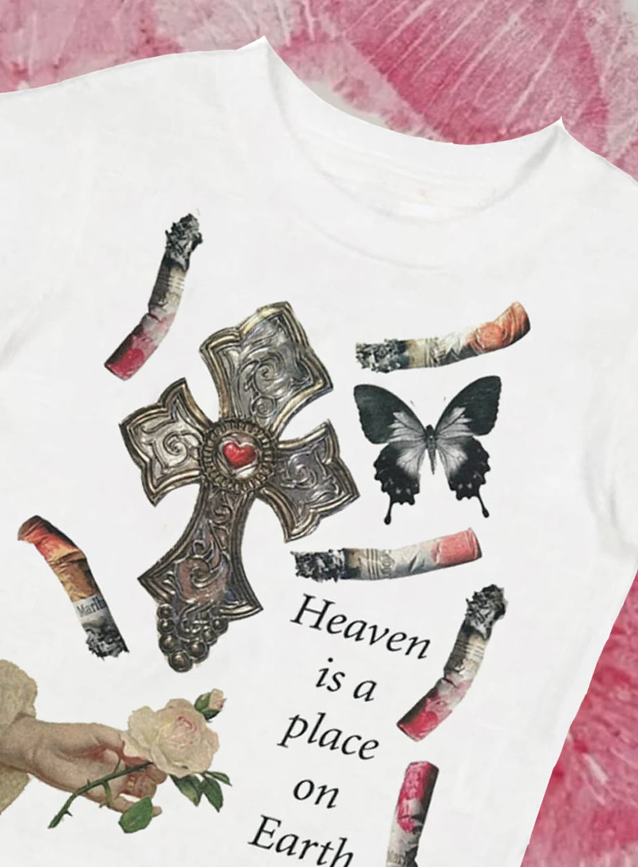 Heavenly Sinner Graphic T-Shirt