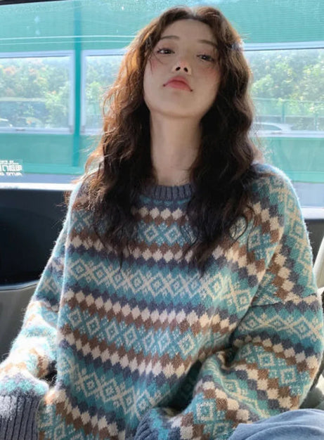 Mountain Mist Fair Isle Sweater