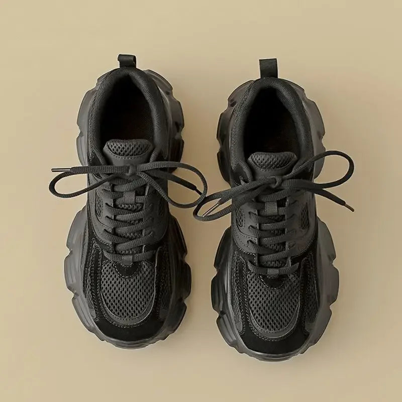 Violet Mesh Street Sneakers