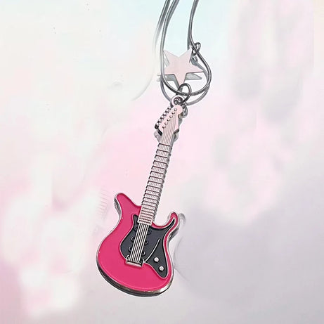 Rockstar Dream Guitar Necklace
