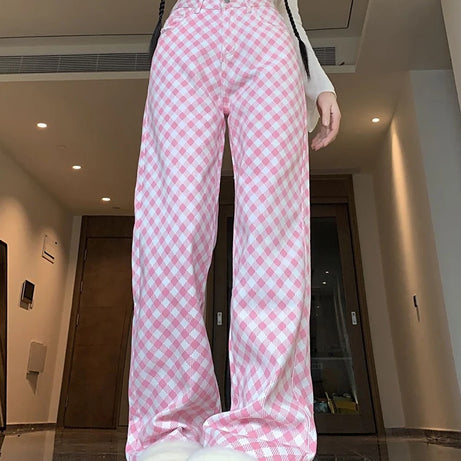 Sweetheart Plaid Lounge Pants