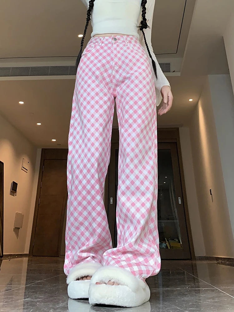 Sweetheart Plaid Lounge Pants