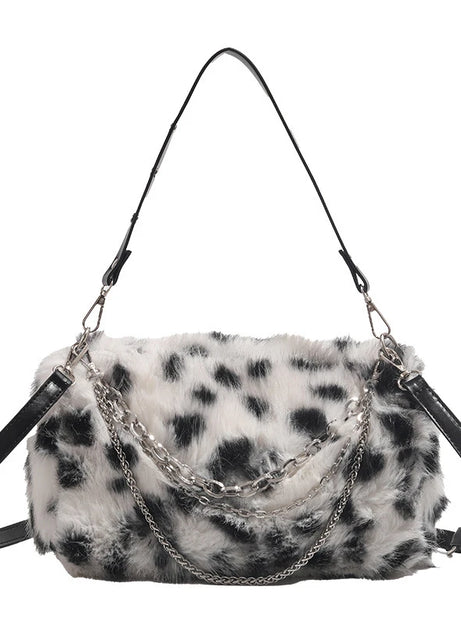 Frost Feral Faux Fur Bag